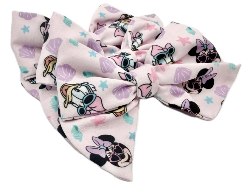 Small Minnie & Daisy Vacation Hair Bow
