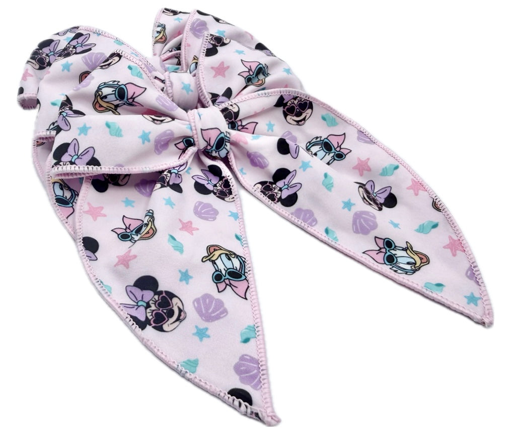 Girls Minnie & Daisy Vacation Hair Bow