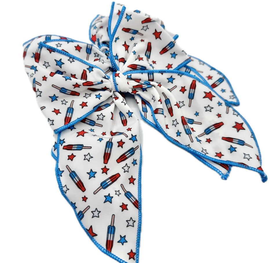 Girls Bomb Pops Hair Bow