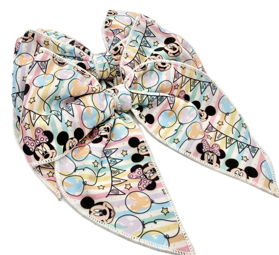 Mickey Celebration Hair Bow