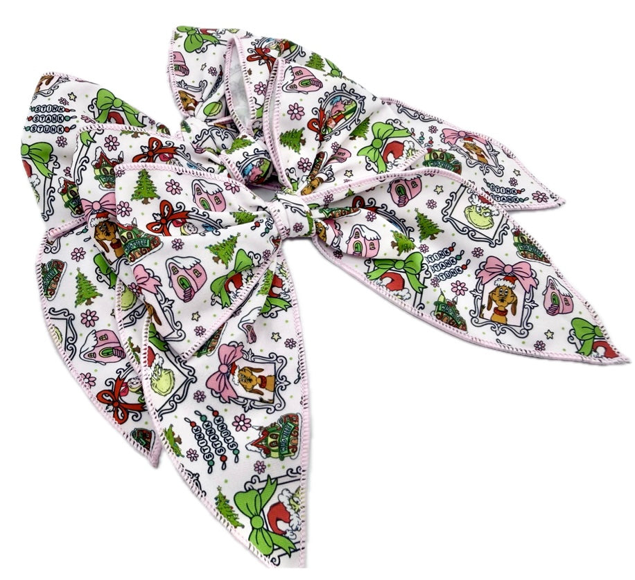 Girls Festive Max Hair Bow