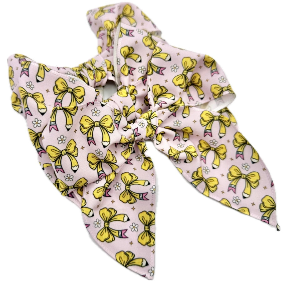 Large girly School Hair bow