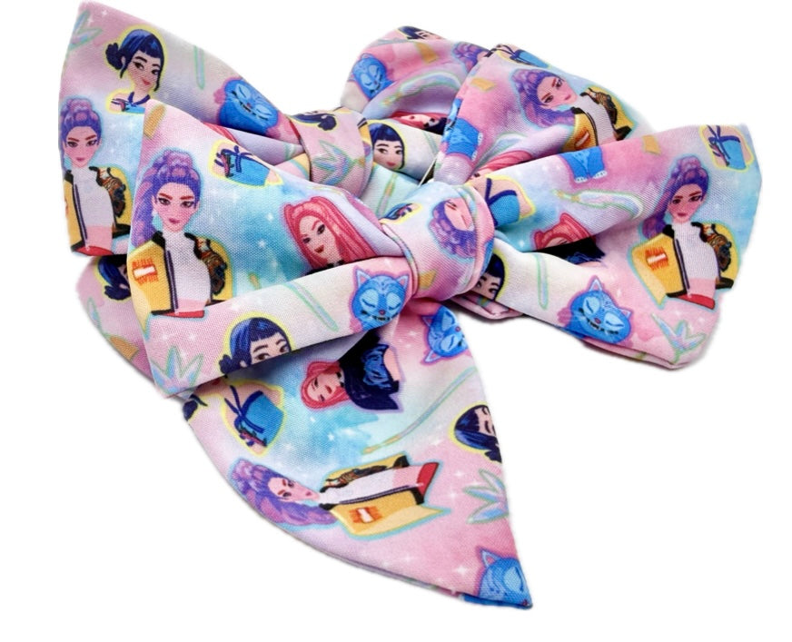 Girls KPOP hair Bow Small