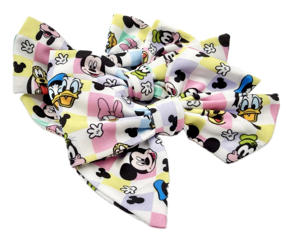 Mickey & Friends hair bow