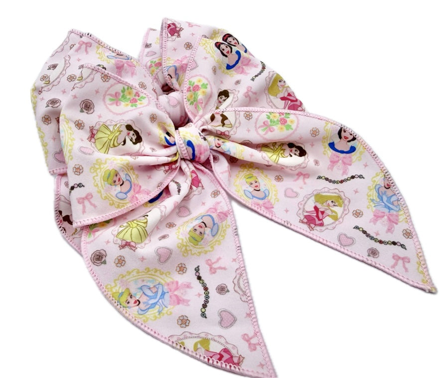 Large Beautiful Princess Hair Bow