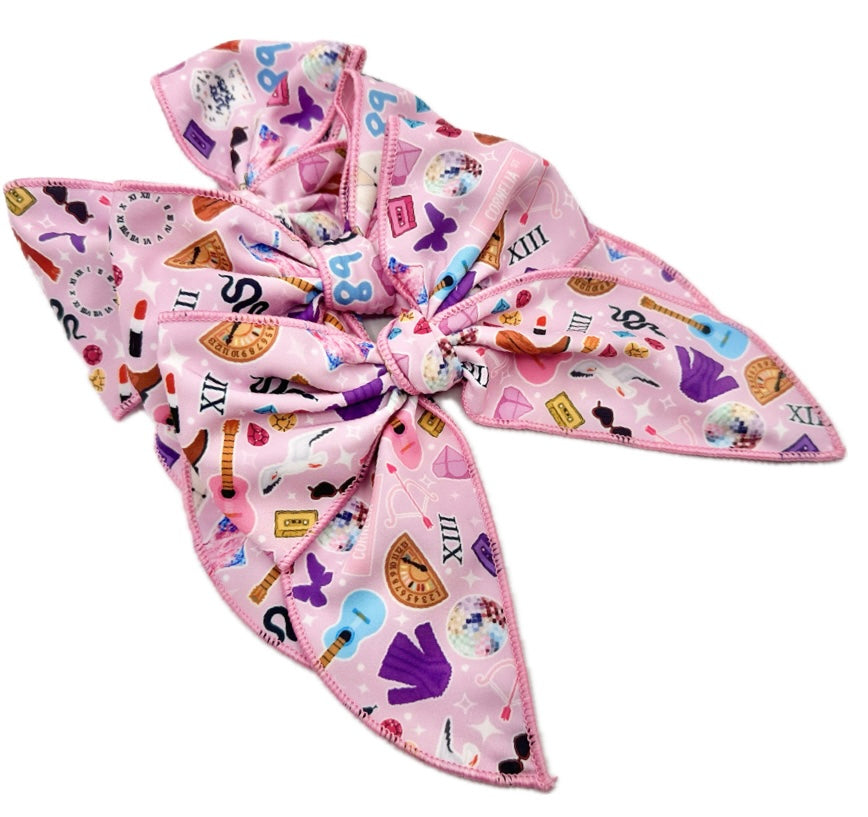 TS Eras Pink Hair Bow