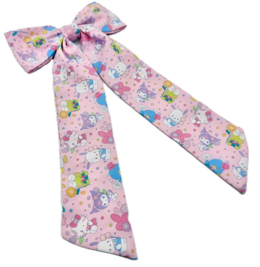 Hello Kitty & Friends Long Tailed Hair Bow