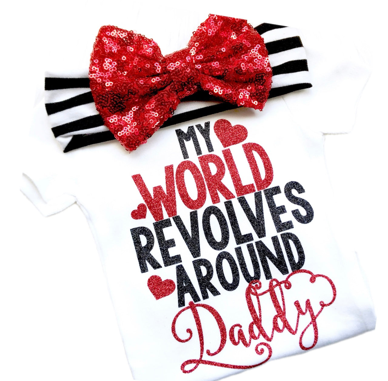 My World Revolves Around Daddy Bodysuit