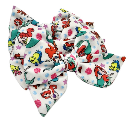Girls Ariel & Friends Hair Bow Small