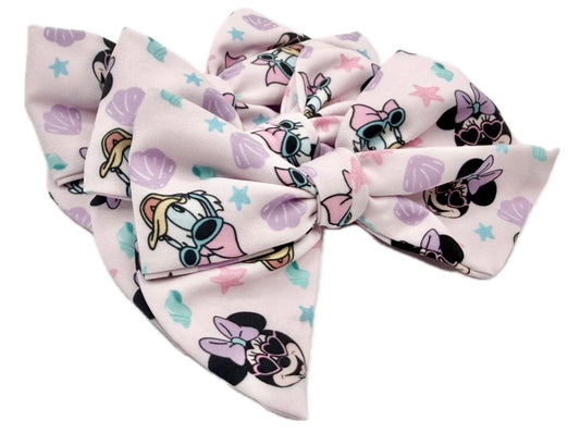 Small Minnie & Daisy Vacation Hair Bow
