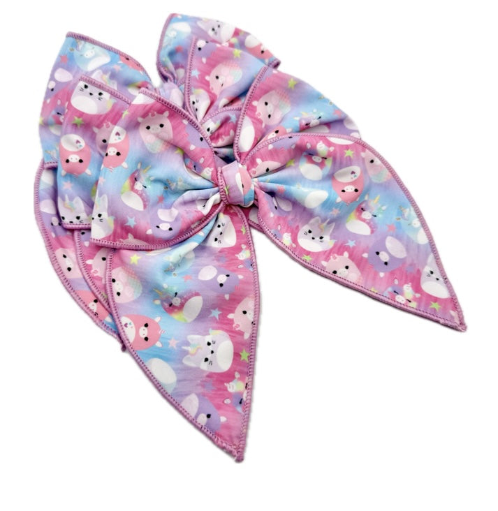 Ombre Squishmellow Hair Bow