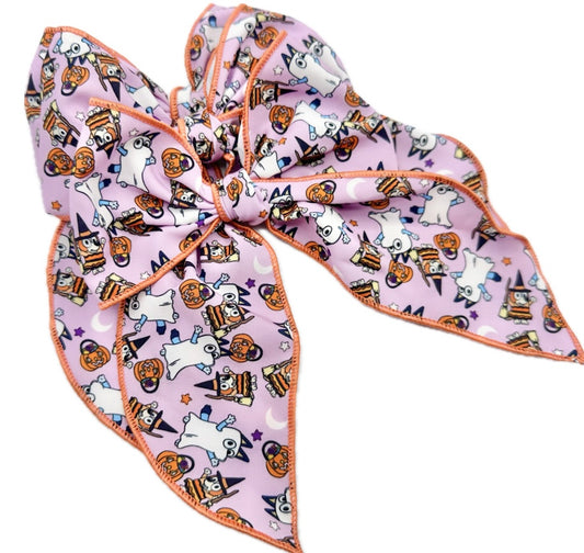 Spooky Bluey Halloween Hair Bow