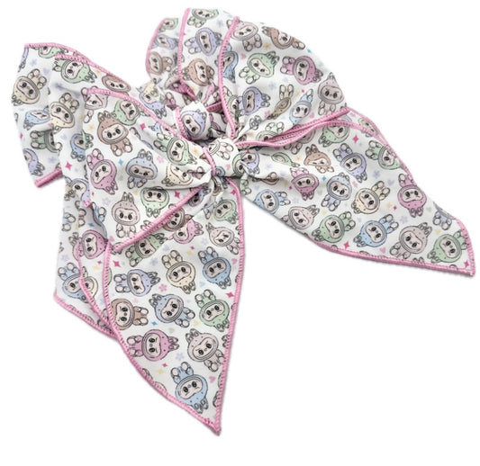 Girls Cutie Labubu Hair Bow