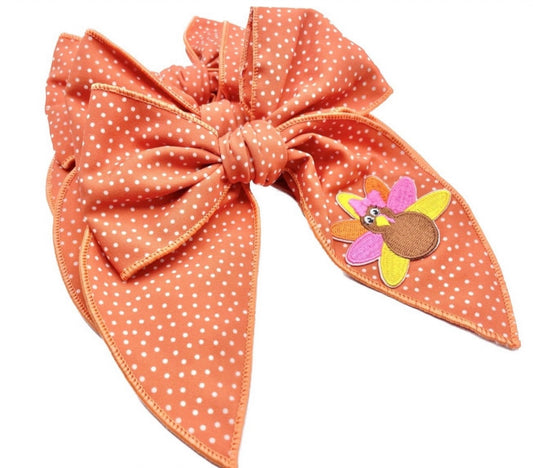Girls Turkey Hair Bow