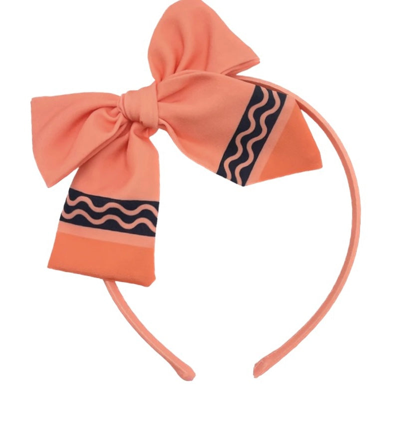 Girls Crayon headband