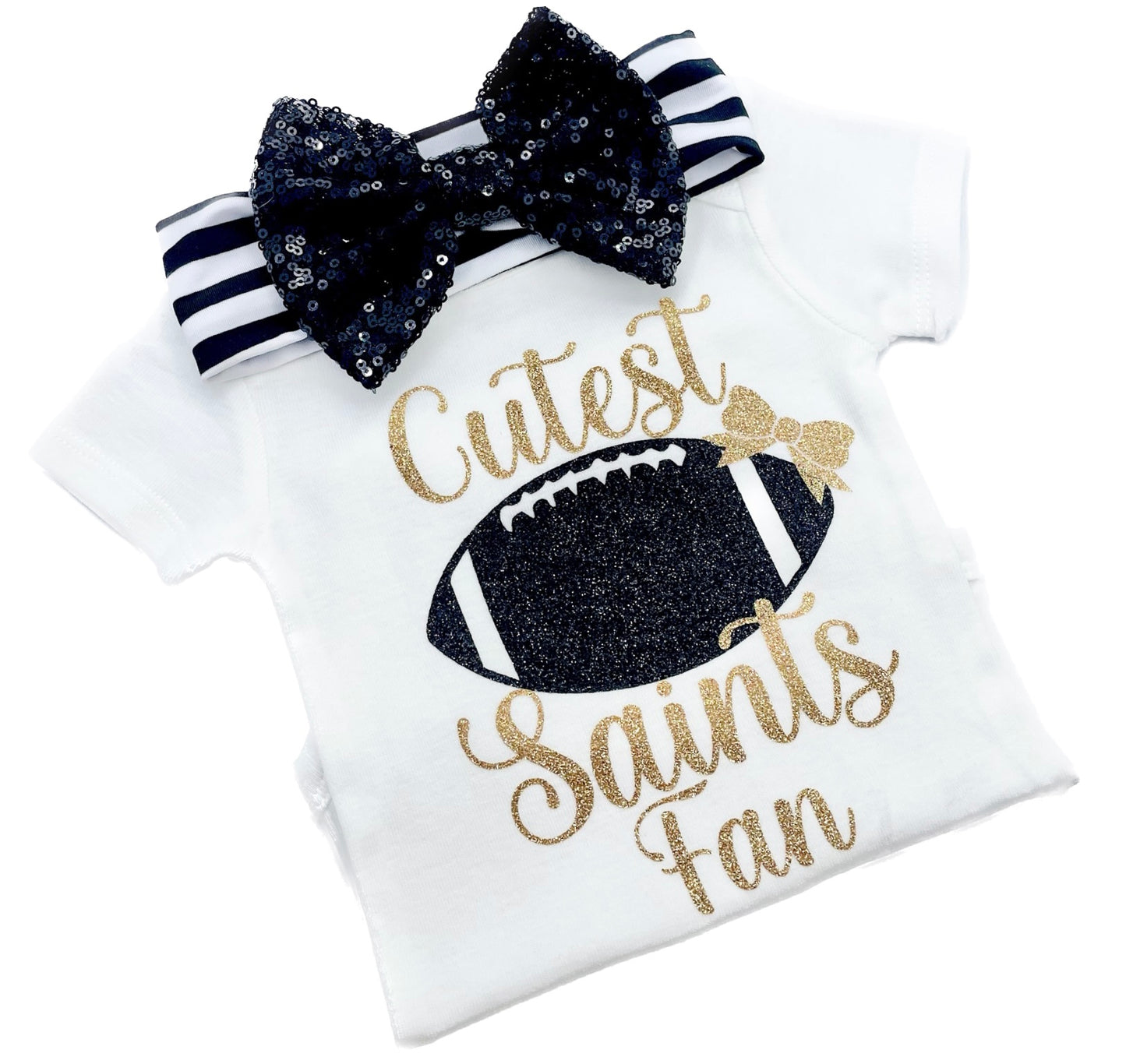 Baby and Kids Cutest Saints Fan Bodysuit
