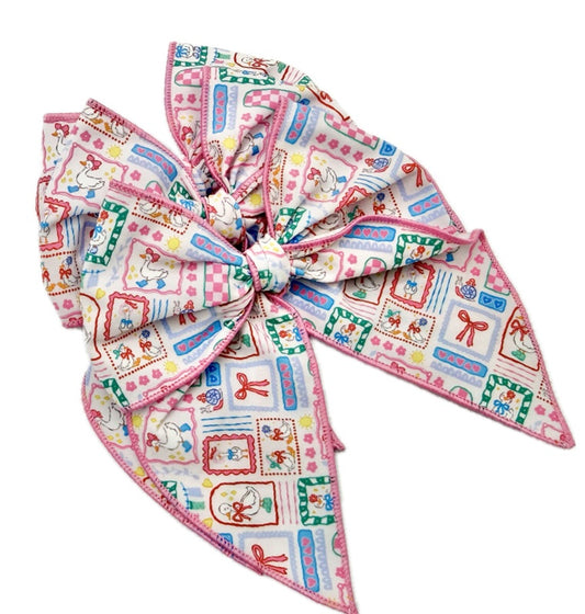 Girls Silly Goose Hair Bow