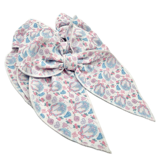 Large Magical Castle Hair Bow