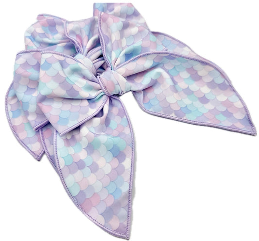 Girls Mermaid hair bow