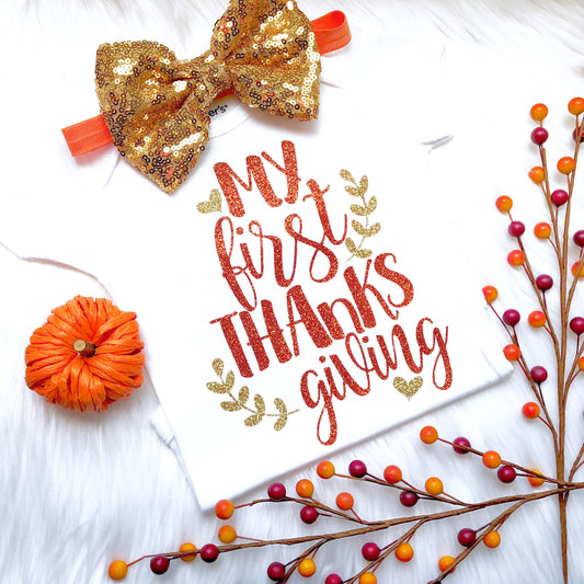 My First Thanksgiving Bodysuit