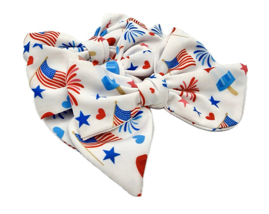 Girls USA Celebration Bow Small