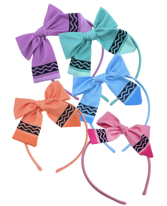 Girls Crayon headband
