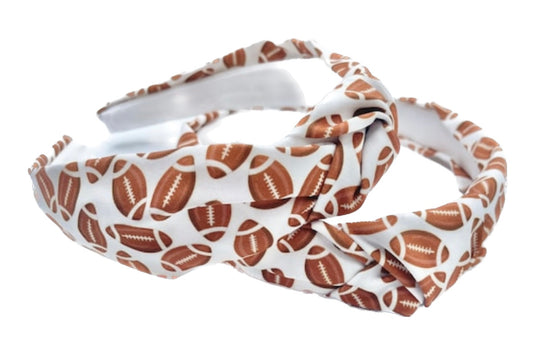 Football Knotted Headband