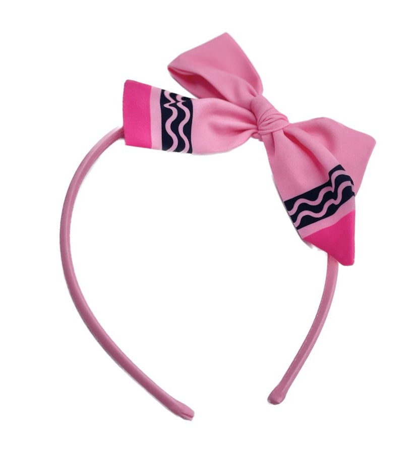 Girls Crayon headband