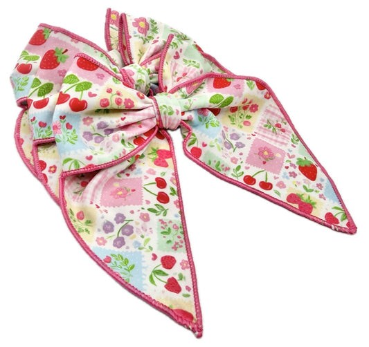Girls Summer Vibes Hair Bow