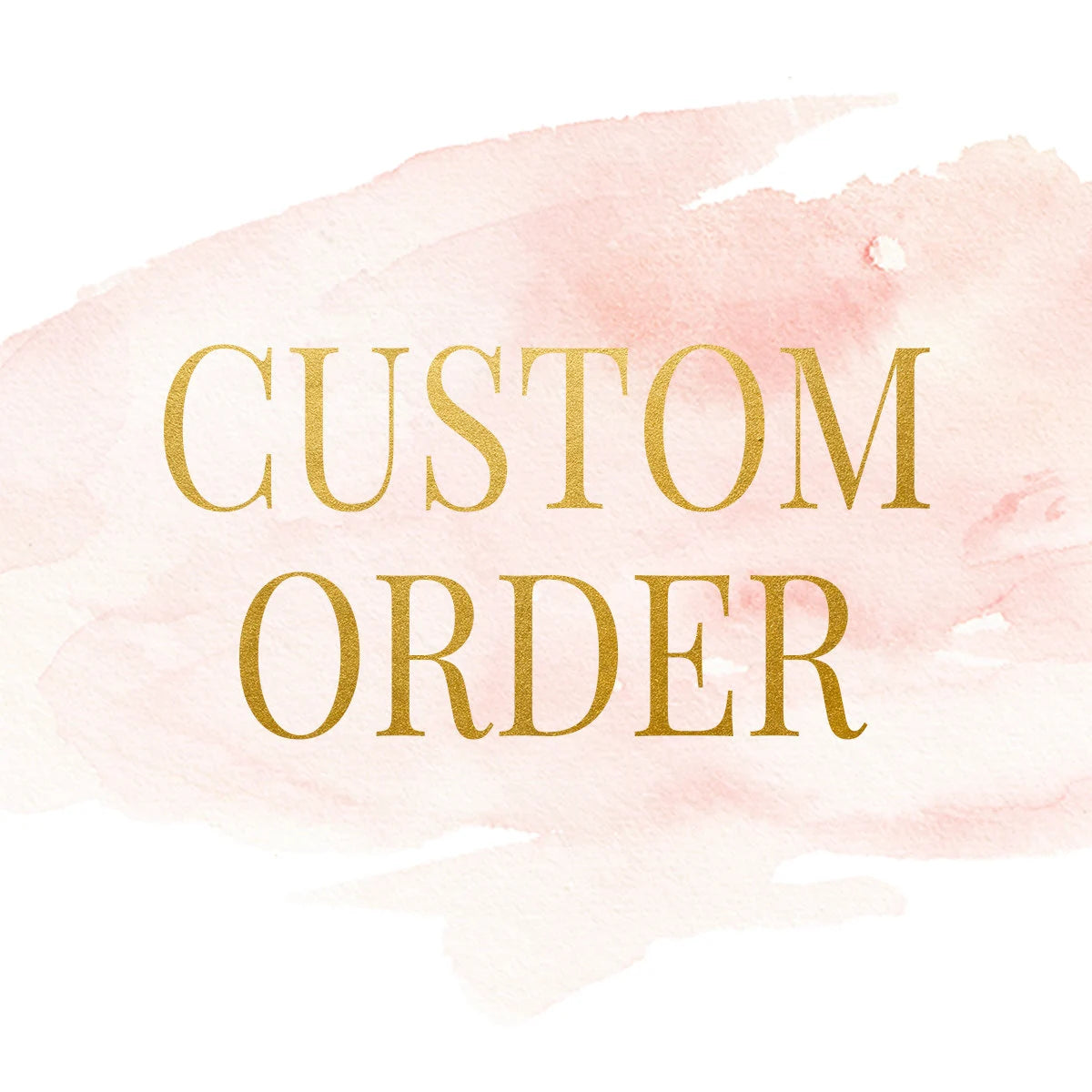 Custom Order For Paula Adamo