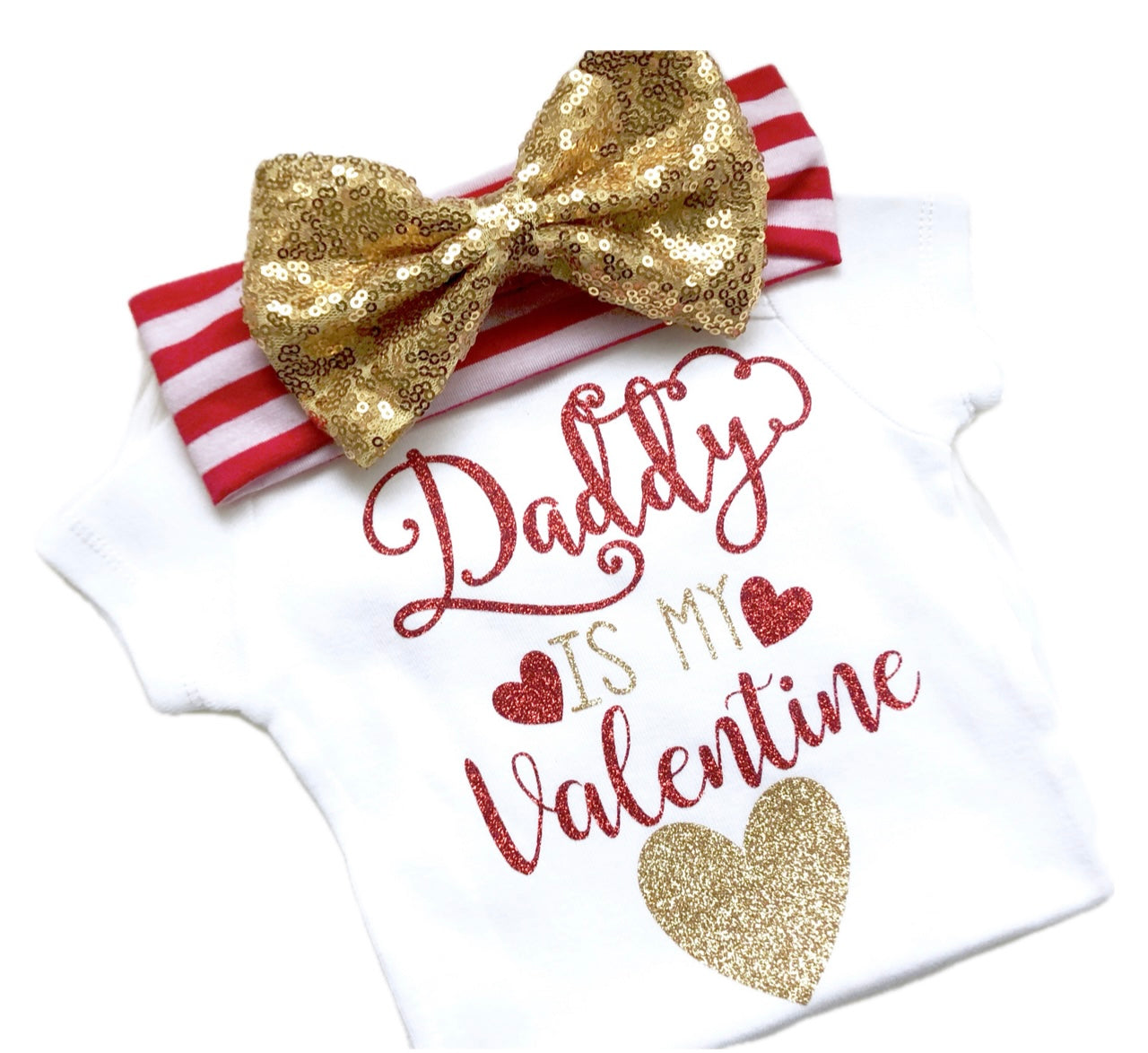 Daddy is my Valentine Bodysuit