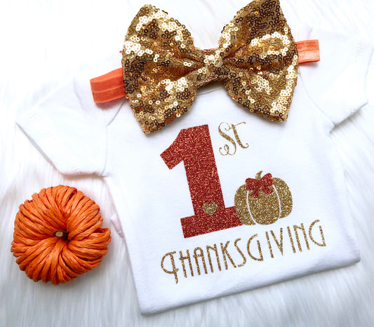 My 1st Thanksgiving Bodysuit