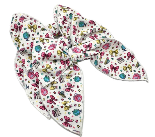 Large Coquette girly hair bow