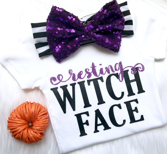 Resting Witch Face Bodysuit