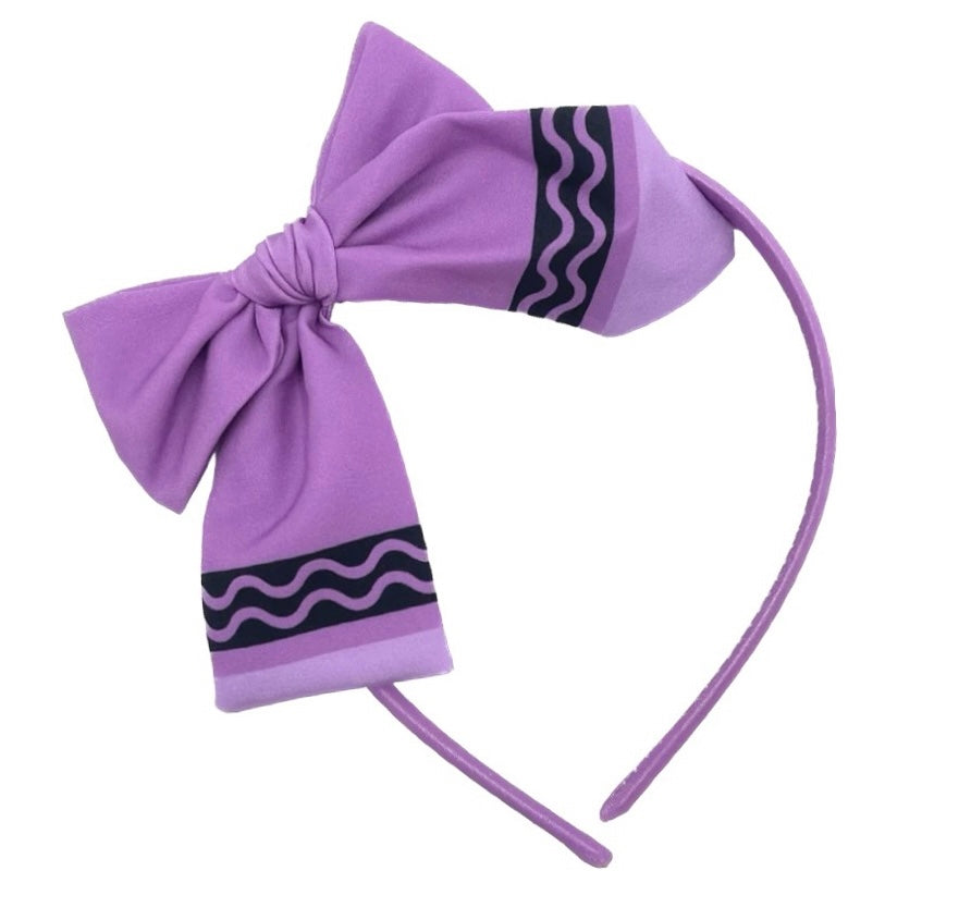 Girls Crayon headband