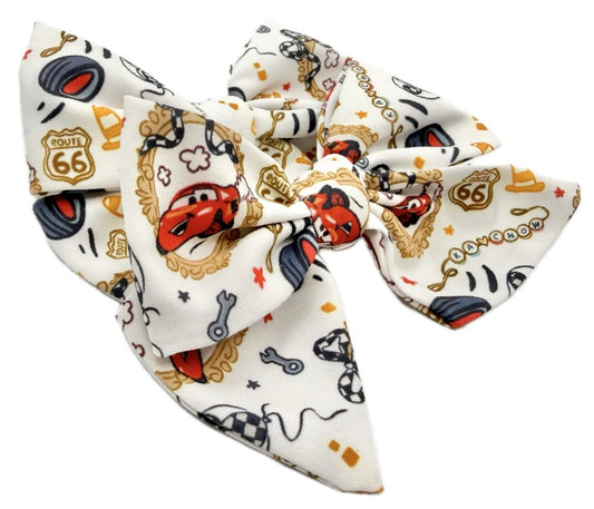 Girls Cars 95 Hair Bow Small