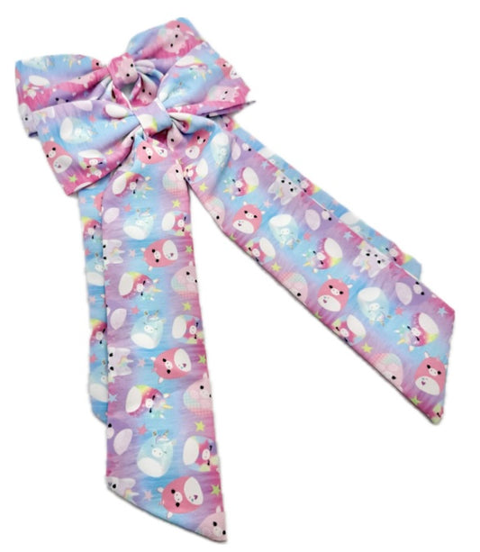 Ombré Squishmellow Long Tailed Hair Bow