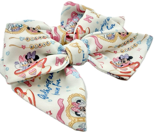 Small Best Day Ever hair bow