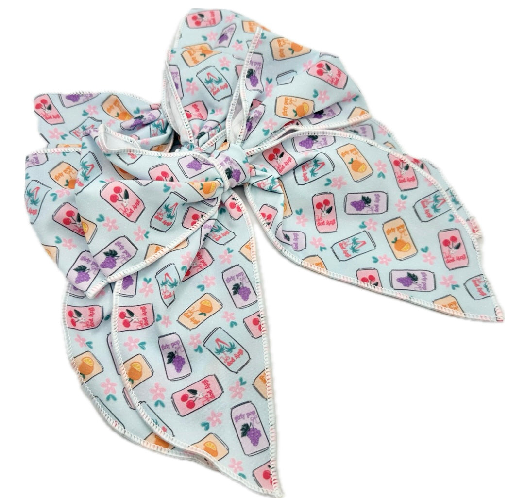 Girly pop Hair Bow