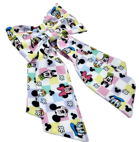 Mickey & Friends Long Tailed Hair Bow