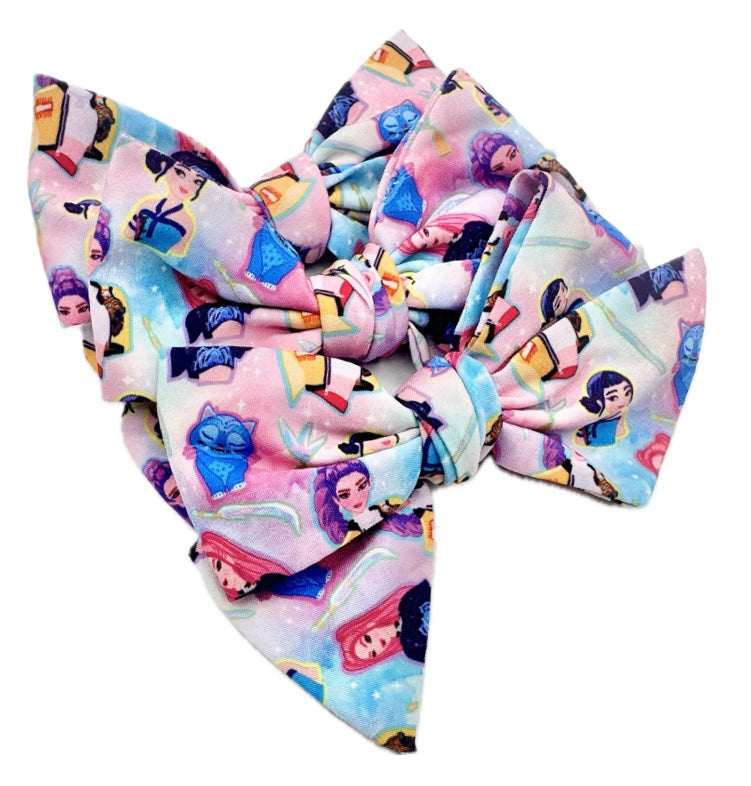 Girls KPOP hair Bow Small