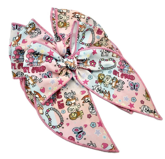 Girls Bluey Girl Squad Hair Bow