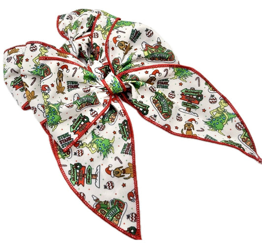 Girls Stink Stank Stunk Hair Bow