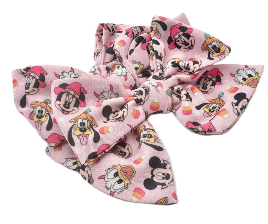 Mouse & Friends Halloween hair Bow Small