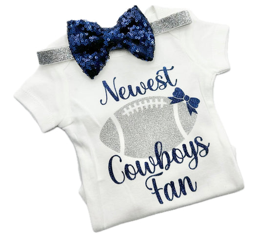 Baby and Kids Newest Cowboys Fan Bodysuit