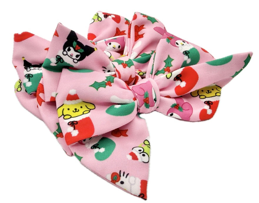 Girls Hello Kitty & Friends Christmas Hair Bow Small