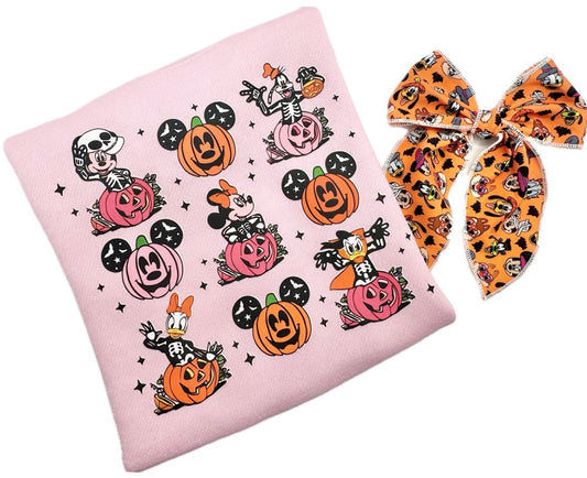 Spooky Mouse & friends Halloween Sweatshirt