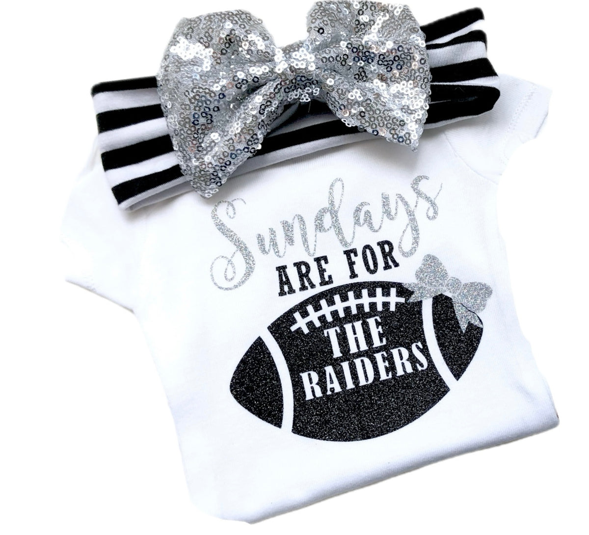 Sundays are for the Raiders Football Bodysuit