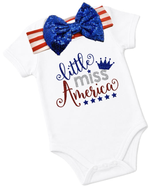 Little Miss America Bodysuit