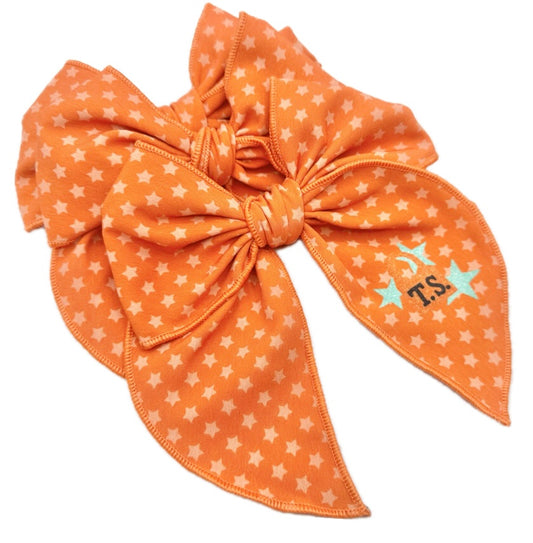 TS Orange Hair Bow